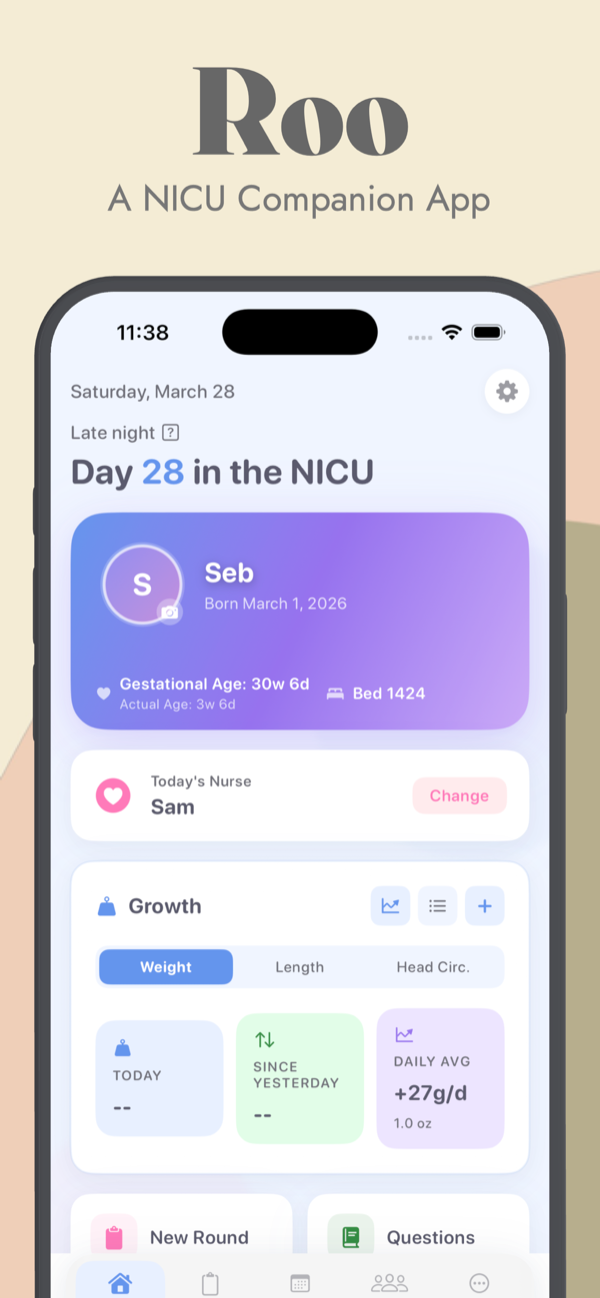 Roo app screenshot