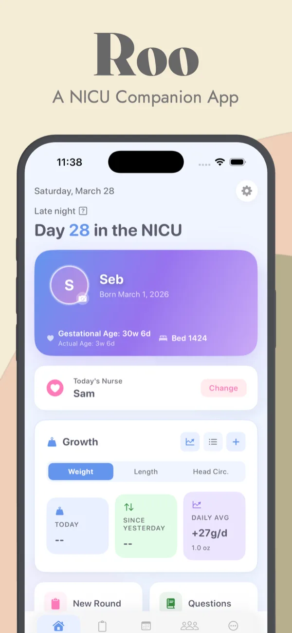 Roo app screenshot